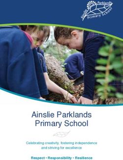 Ainslie Parklands Primary School - Celebrating creativity, fostering independence and striving for excellence - Ainslie Parklands ...