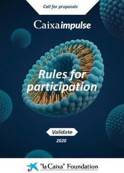 Rules for participation 2020 - Call for proposals - Irycis