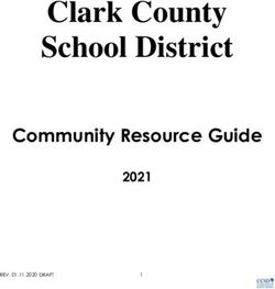 Clark County School District - Community Resource Guide 2021