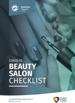 BEAUTY SALON CHECKLIST - armaghbanbridgecraigavon.gov.uk t/abcb_council