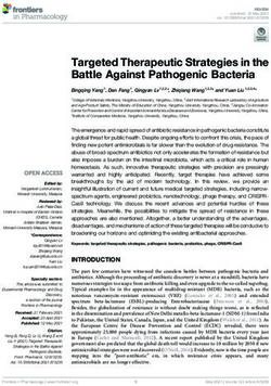 Targeted Therapeutic Strategies in the Battle Against Pathogenic Bacteria