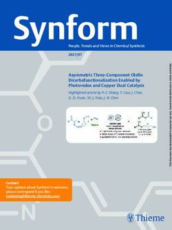 SynformPeople, Trends and Views in Chemical Synthesis - Thieme Connect