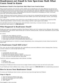 Roadrunner.net Email Is Now Spectrum Mail: What