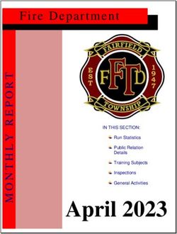 April 2023 - Fire Department