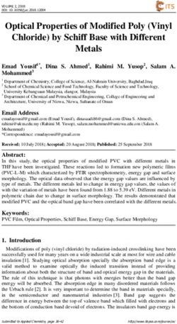 Optical Properties of Modified Poly (Vinyl Chloride) by Schiff Base with Different Metals - Open Access ...