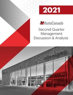 2021 SECOND QUARTER MANAGEMENT DISCUSSION & ANALYSIS - AUTOCANADA ...