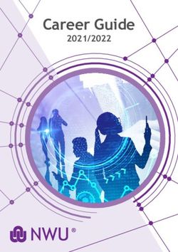 Career Guide 2021/2022 - NWU