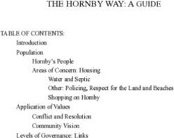 THE HORNBY WAY: A GUIDE - Hornby Island Residents and ...