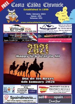 FREE Costa Cálida Chronicle - Established in 1999 - Costa Calida Chronicle