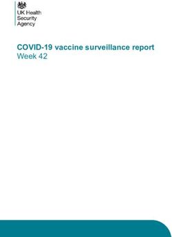 COVID-19 vaccine surveillance report Week 42 - GOV.UK