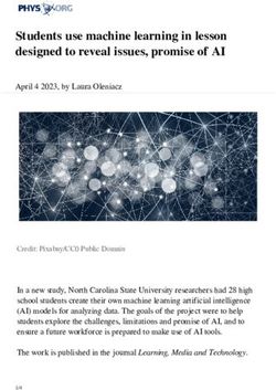 Students use machine learning in lesson designed to reveal issues, promise of AI