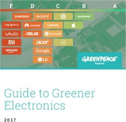 Guide to Greener Electronics 2017 - Greenpeace USA