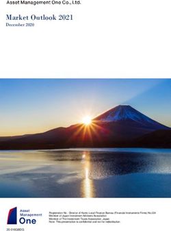 Market Outlook 2021 December 2020