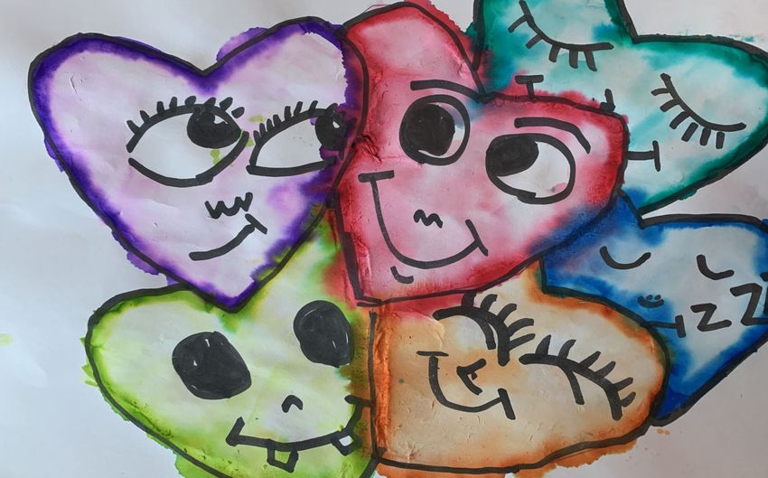 20212022 WALL CALENDAR Artwork by Alexandra SeguraNunez, Grade 9