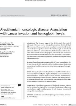 Alexithymia in oncologic disease: Association with cancer invasion and hemoglobin levels