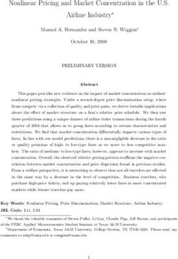 Nonlinear Pricing and Market Concentration in the U.S. Airline Industry