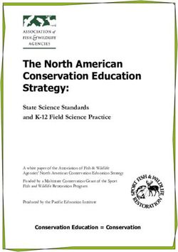 The North American Conservation Education Strategy