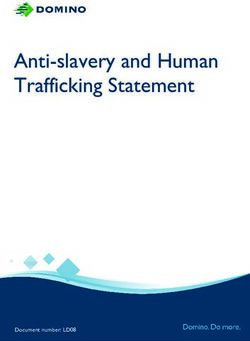 Anti-slavery and Human Trafficking Statement - Document number: LD08 - Domino Printing