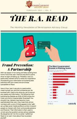 THE R.A. READ - Fraud Prevention: A Partnership - Twenty Over Ten