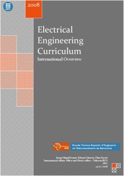 Electrical Engineering Curriculum 2008