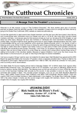 The Cutthroat Chronicles - Snake River Cutthroats