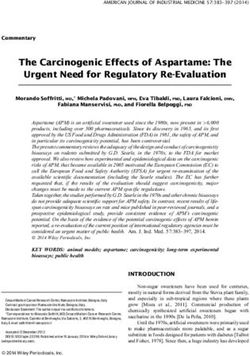 The Carcinogenic Effects of Aspartame: The Urgent Need for Regulatory Re-Evaluation