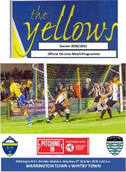 WARRINGTON TOWN v WHITBY TOWN - Warrington Town FC