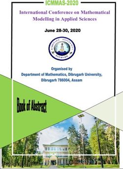 International Conference on Mathematical Modelling in Applied Sciences - Department of Mathematics, Dibrugarh University