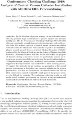 Conformance Checking Challenge 2019: Analysis of Central Venous Catheter Installation with MEHRWERK ProcessMining