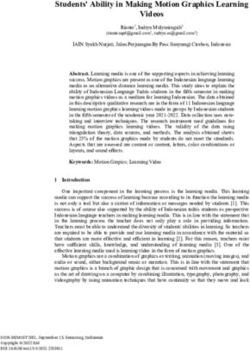 Students' Ability in Making Motion Graphics Learning Videos