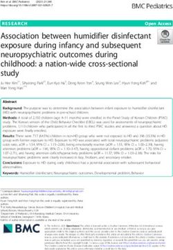 Association between humidifier disinfectant exposure during infancy and subsequent neuropsychiatric outcomes during childhood: a nation-wide ...