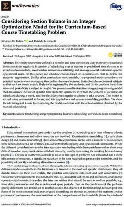 Considering Section Balance in an Integer Optimization Model for the Curriculum-Based Course Timetabling Problem - MDPI