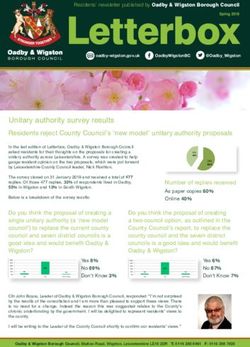 Letterbox - Oadby and Wigston Borough Council