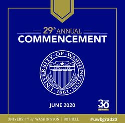 JUNE 2020 #uwbgrad20 - UW Bothell