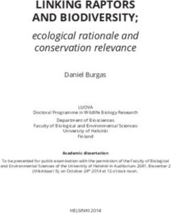 LINKING RAPTORS AND BIODIVERSITY; - ecological rationale and conservation relevance