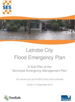 Latrobe City Flood Emergency Plan - A Sub-Plan of the Municipal Emergency Management Plan