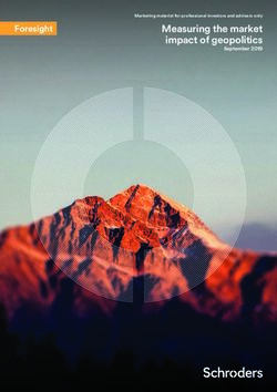 Measuring the market impact of geopolitics - Foresight - Schroders