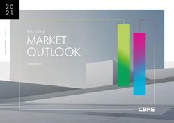 MARKET OUTLOOK REAL ESTATE GERMANY - CBRE