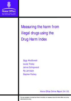Measuring the harm from illegal drugs using the Drug Harm Index