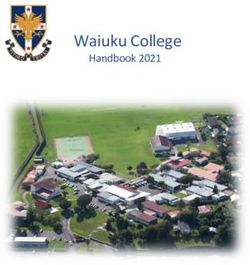 Waiuku College Handbook 2021