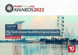 SINGAPORE JUNE 2022 THE TENTH ANNUAL WEALTHBRIEFINGASIA AWARDS - INFORMATION PACK - CLEARVIEW FINANCIAL ...
