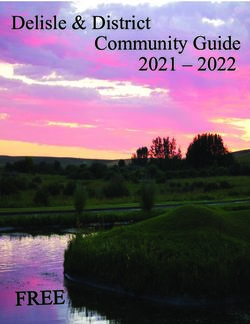 Delisle & District Community Guide 2021 2022