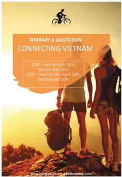 CONNECTING VIETNAM ITINERARY & QUOTATION 2020 - September 28th, November 23rd 2021 - March 8th, April 12th, Indotrek