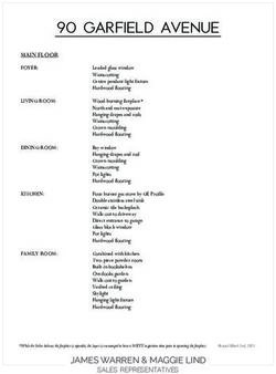 90 GARFIELD AVENUE - James Warren