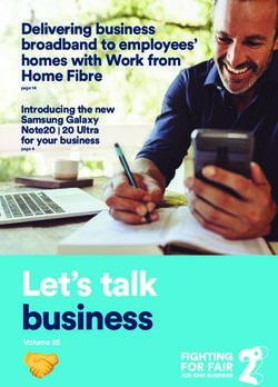 Let's talk business - Delivering business broadband to employees' homes with Work from Home Fibre - 2Degrees