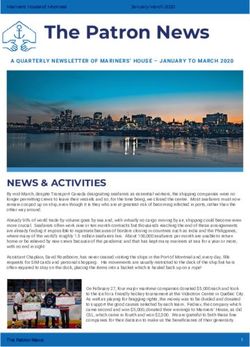 The Patron News - Mariners' House of Montreal