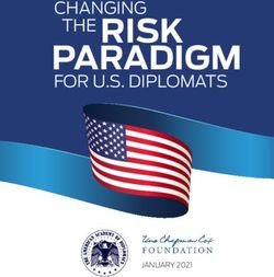 RISK CHANGING - The American ...