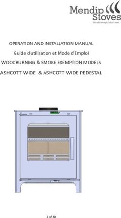ASHCOTT WIDE & ASHCOTT WIDE PEDESTAL - WOODBURNING & SMOKE EXEMPTION MODELS OPERATION AND INSTALLATION MANUAL Guide d'u lisa on et Mode d'Emploi ...