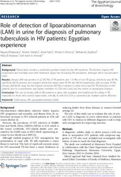 Role of detection of lipoarabinomannan (LAM) in urine for diagnosis of pulmonary tuberculosis in HIV patients: Egyptian experience