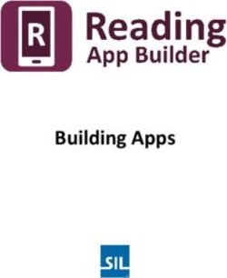 Building Apps - SIL International